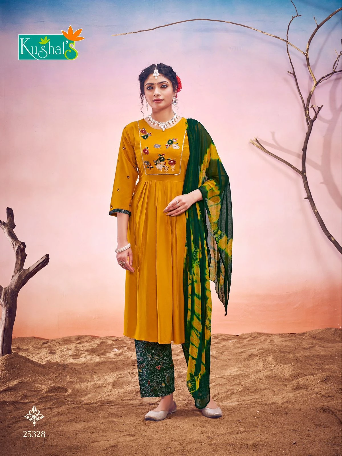 Kushal'S Shanvi Rayon Wholesale Readymade Salwar Suit Catalog — Wholesale Salwar Suits, MPA wholesale from Surat - Gallery Image 9